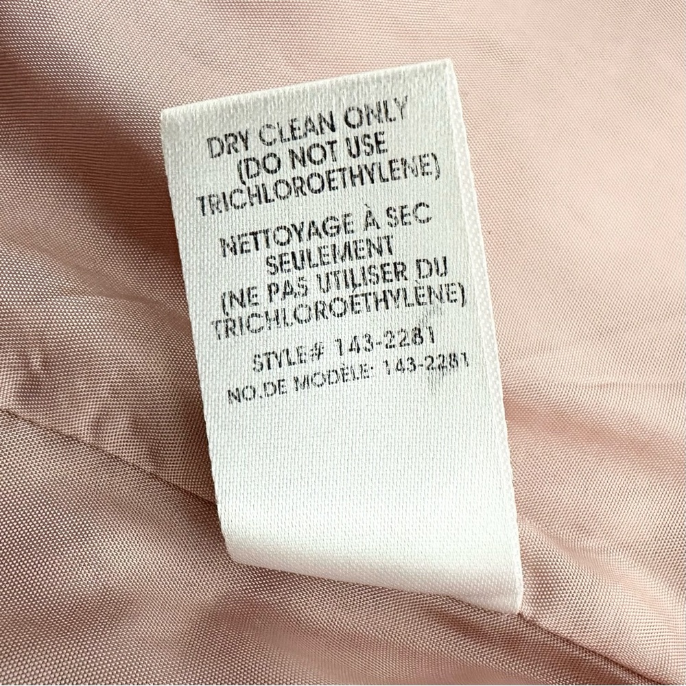 Nanette Lepore Soft Pink Wool Blend Skirt - Office / Tailored - Picture 15 of 15